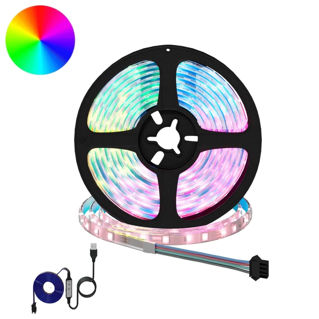 Striscia LED 12 pcs Nero e trasparente 2300 mm Rame e plastica 3429121