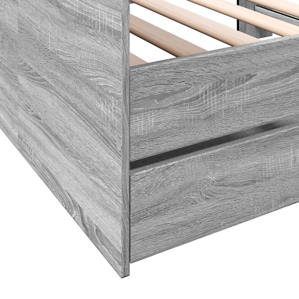 Divano Letto con Cassetti senza Materasso 75x190 cm