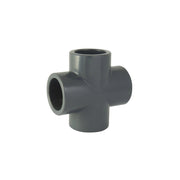 PVC Raccordo a croce ad incolaggio femmina - diametro 50