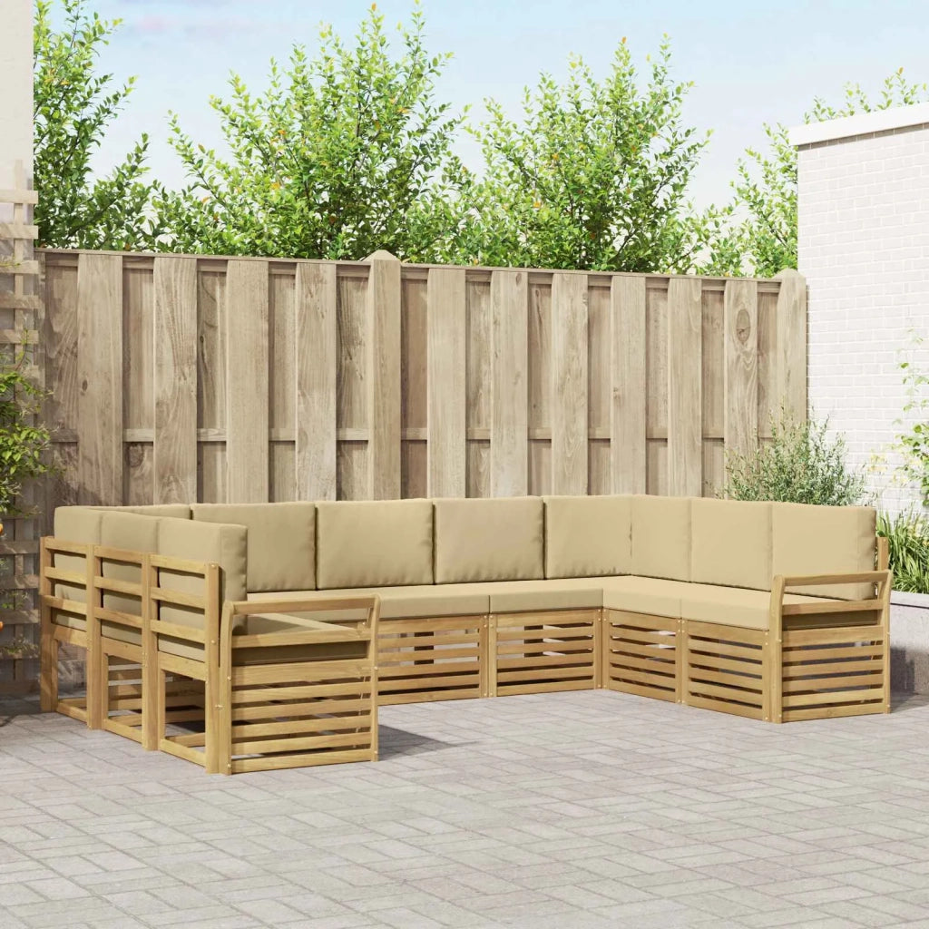 Set divani Legno di Acacia Massello 3392508