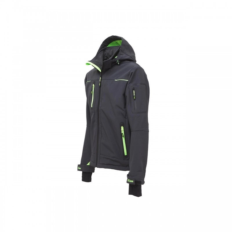 Giacca Asphalt Grey Green M Space Upower