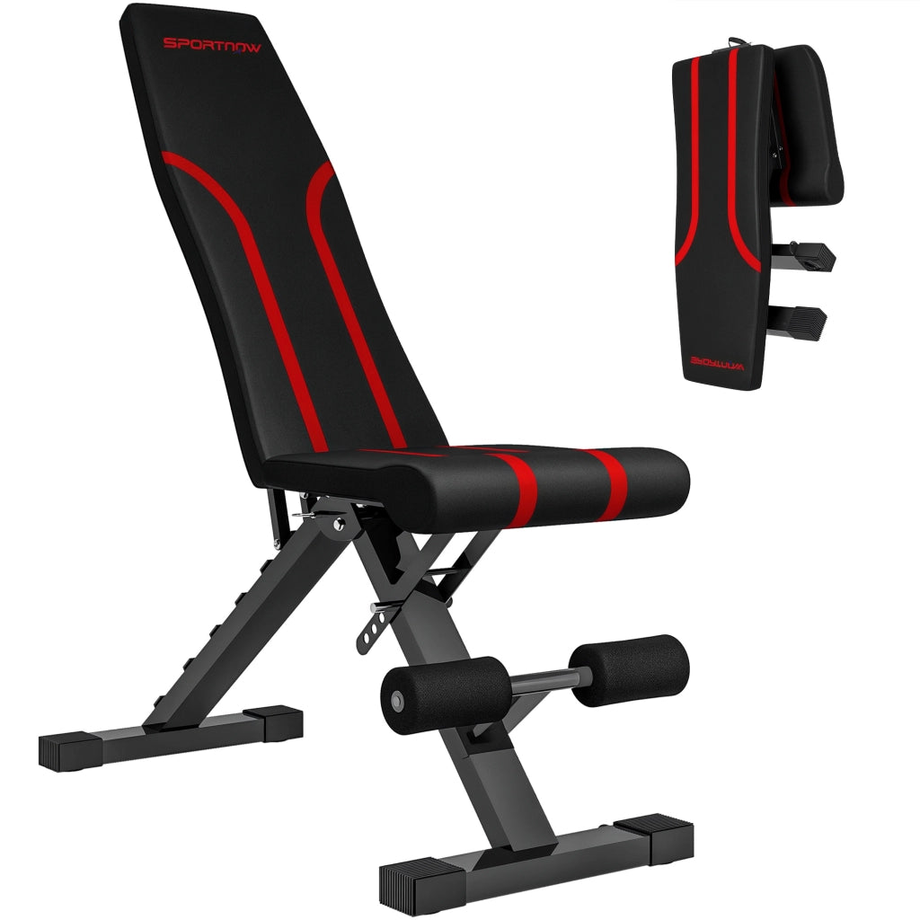 Panca Palestra Pieghevole ¨C Xylo ¨C Multifunzione Inclinabile 6 Livelli Nero