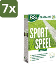 Fertilizzante per prato sportivo e di gioco - 500 g - Confezione in bulk - 7 pezzi