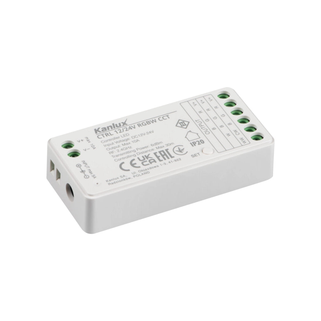 Controller dimmer strisce LED RGBW CCT 12/24V 10A Kanlux