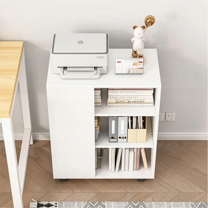 Mobile contenitore bianco da 60x75x35 cm, ideale per ogni stanza.