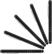 Stilo Tastapenna Universale Leggero - Touch Pen - Resistente alle Macchie - Alluminio - 5 Pezzi - Utilizzo Comodo - Touchpen