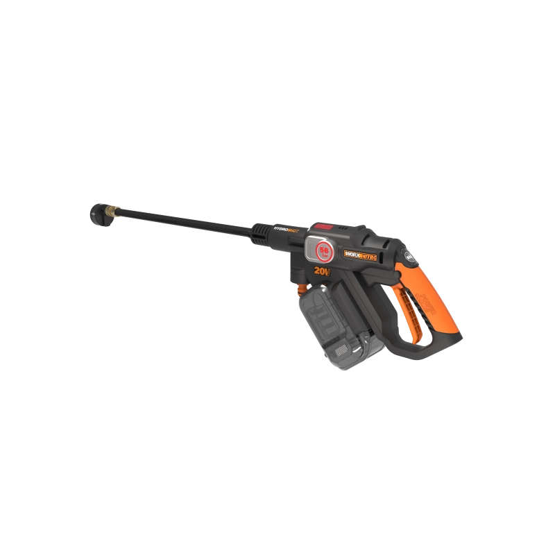 Idropulitrice portatile a batteria (non inclusa) WG633E.9 20V brushless con tubo aspirazione 6 m per pulizia esterna - Worx