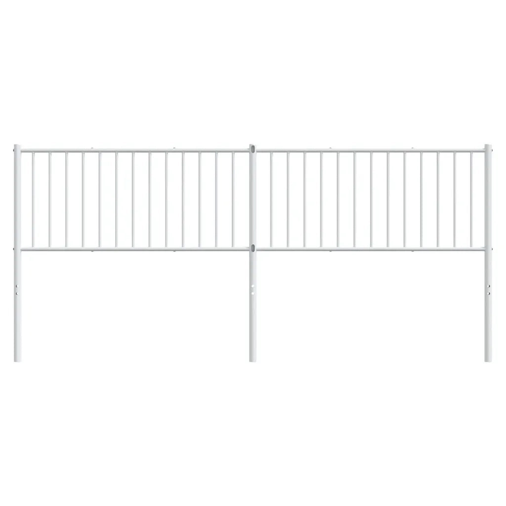 Testiera di Ricambio in Metallo Bianco 200 cm 350969