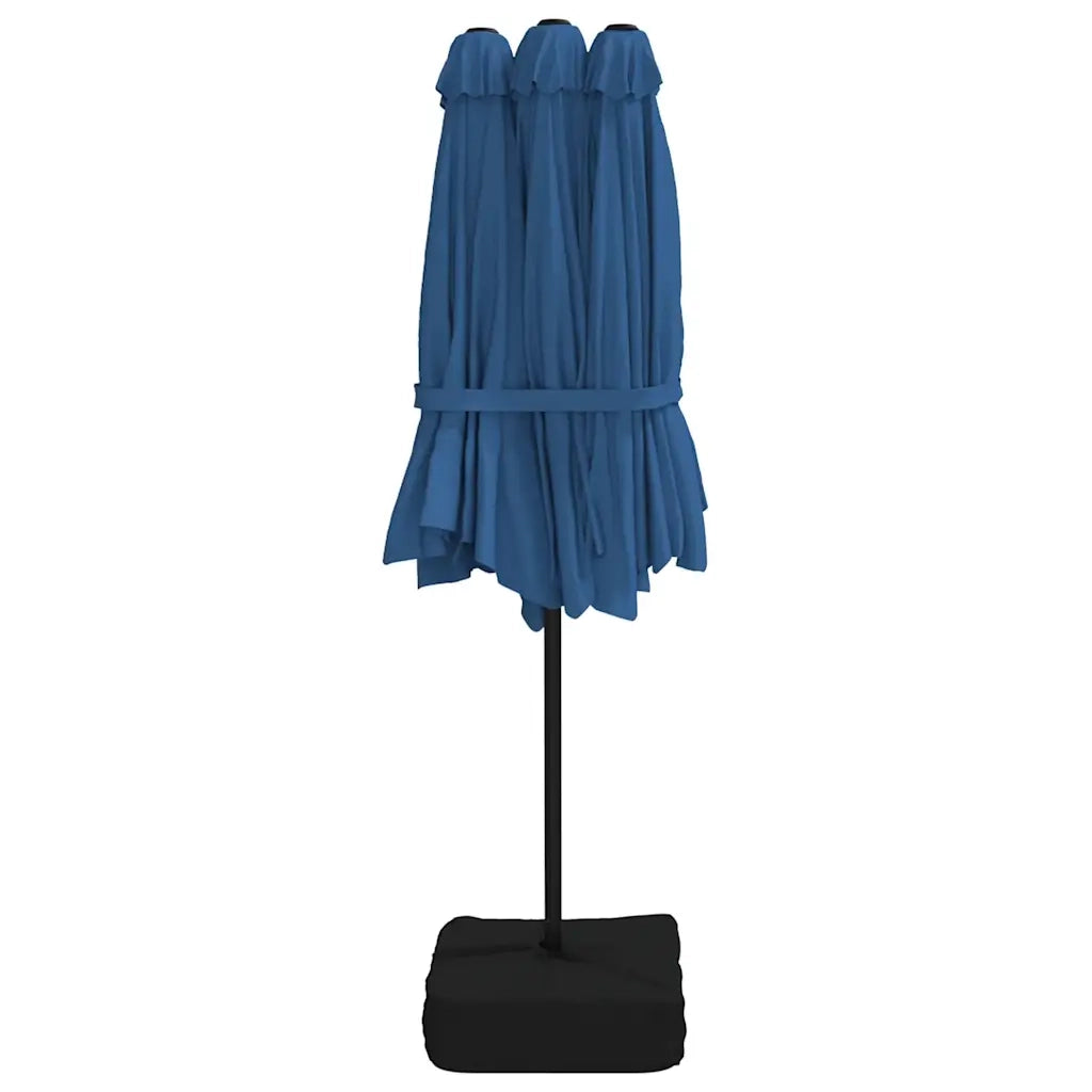 Ombrello | Parasolne a Doppia Testa Azzurro 449x265 cm