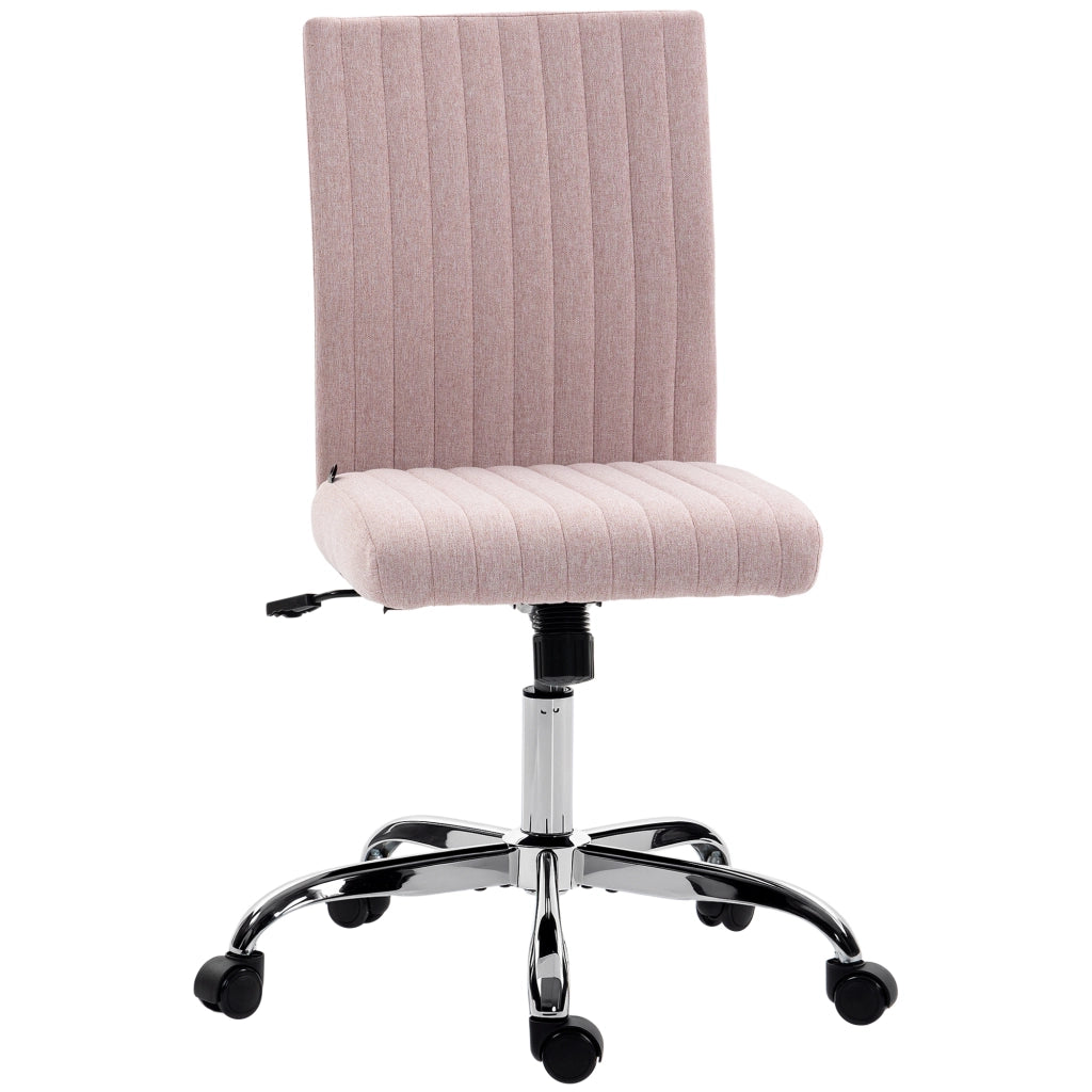 Sedia da ufficio ¨C Minimal ¨C rosa 43x56x89-99 cm