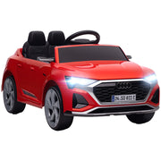 Auto Elettrica per Bambini Audi Q8 12V ¨C Xylo ¨C Rosso con Telecomando e Luci LED