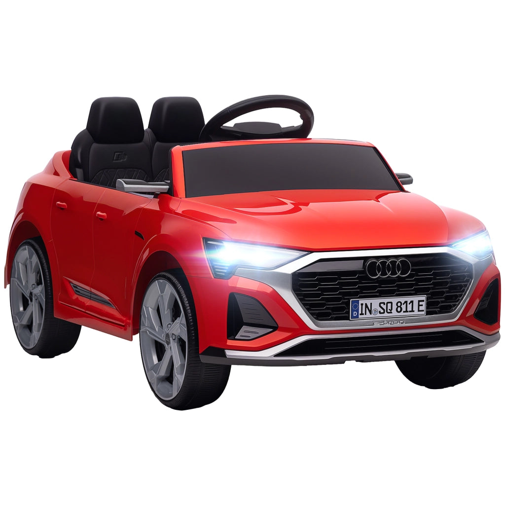 Auto Elettrica per Bambini Audi Q8 12V ¨C Xylo ¨C Rosso con Telecomando e Luci LED