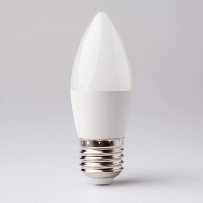 Lampadina LED candela E27 5W 4000K 450lm Ecolight