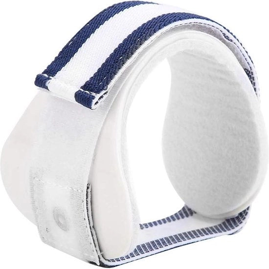 Sostegno flessibile per codo con fascia per epicondilite laterale del tennis e del golf con supporto per codo.