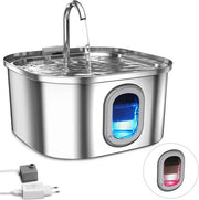 Fonte di acqua per animali 3.2 litri - RVS - silenziosa pompa