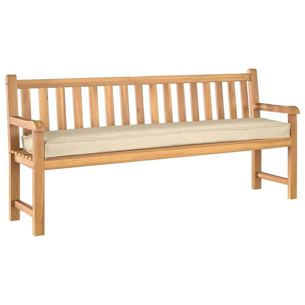 Cuscino per pallet | Cuscini per sedie Beige 200 x 40 x 8 cm Tessuto Oxford
