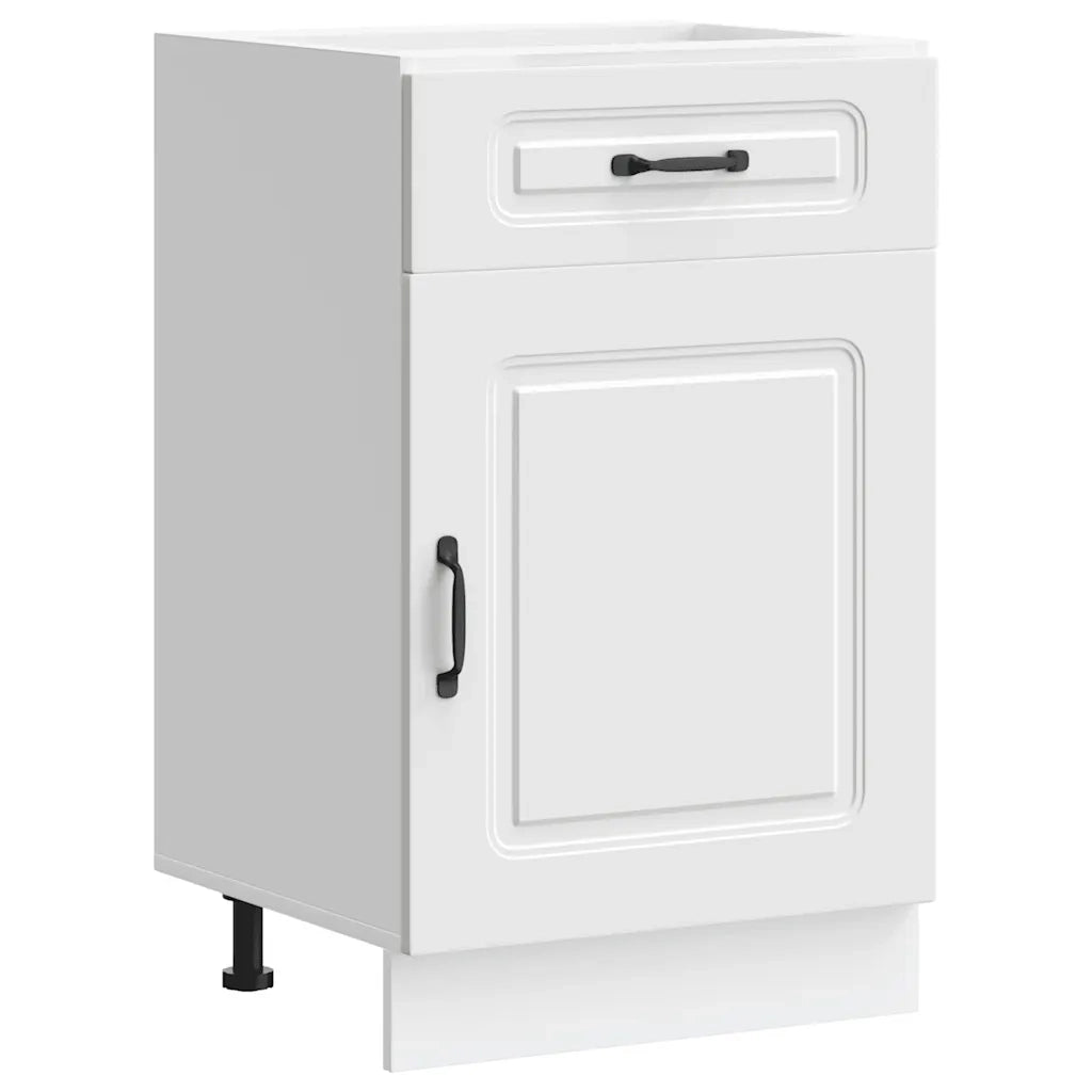 Base da Cucina Kalmar Bianco in Legno Multistrato 853477