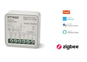Interruttore Smart Zigbee 2 Canali 10A Modulo Relè Doppio Controllo Compatibile Tuya Alexa Google