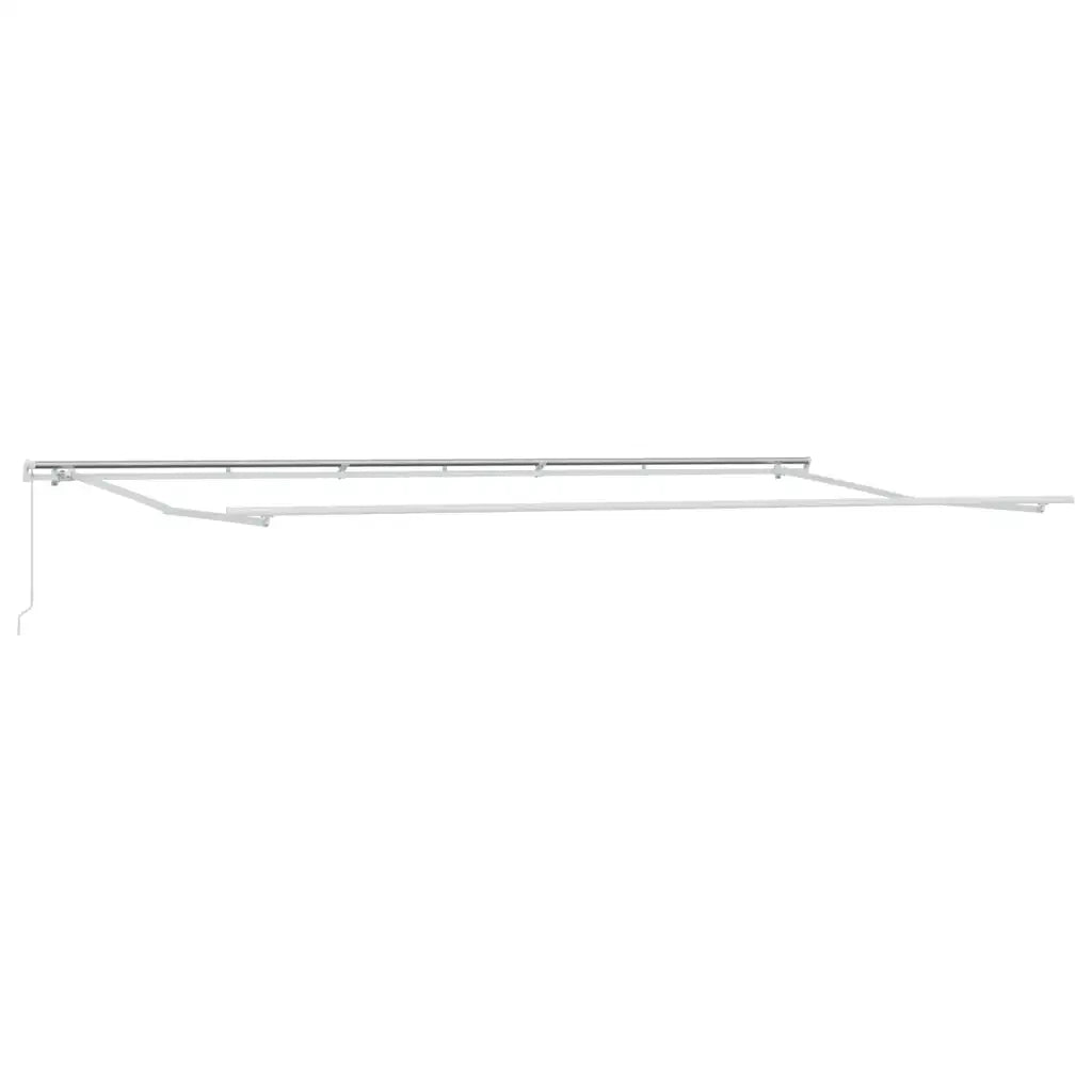 Tenda Retrattile Manuale 600x300 cm Marrone 3215627