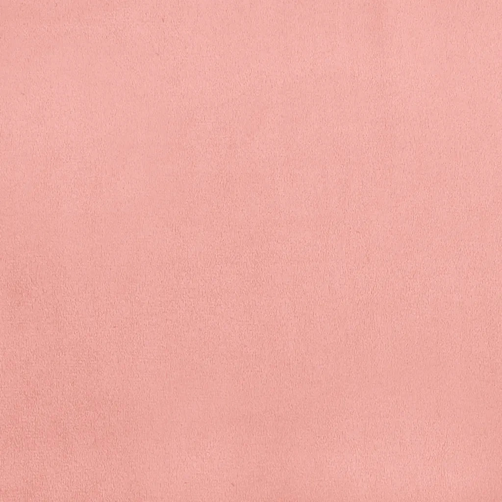 Testiera ad Orecchio-Testata con Orecchie Rosa 163x16x78/88 cm in Velluto 910498