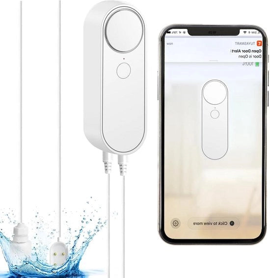 Sensore di allarme acqua 2 in 1 con monitoraggio remoto WiFi per cucine smart