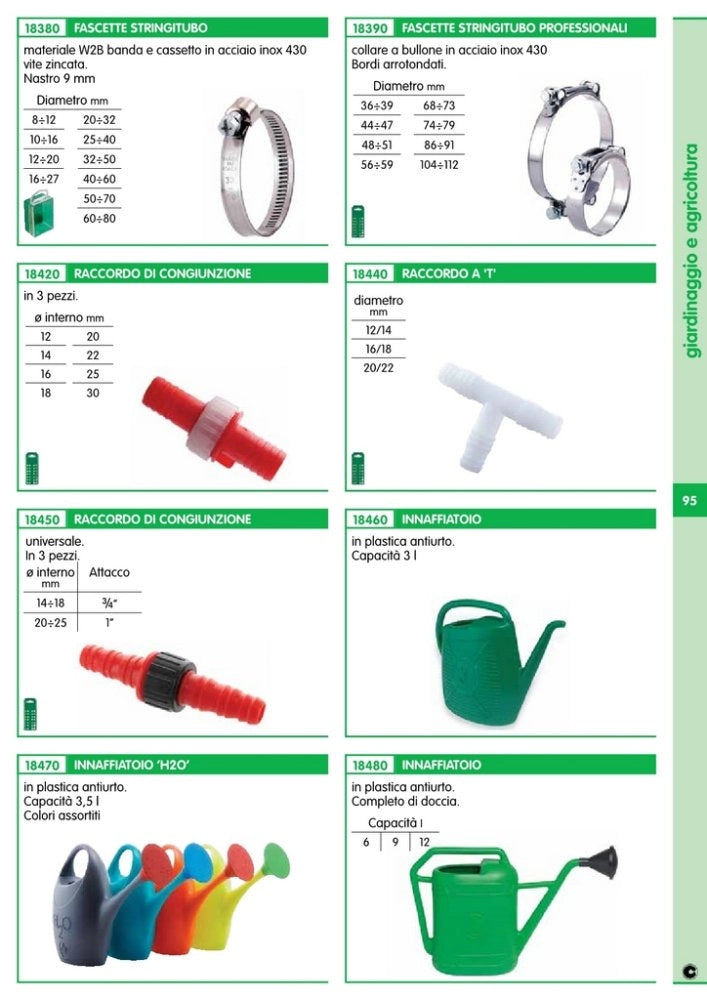 10pz innaffiatoio plastica 3 l cod:ferx.10100