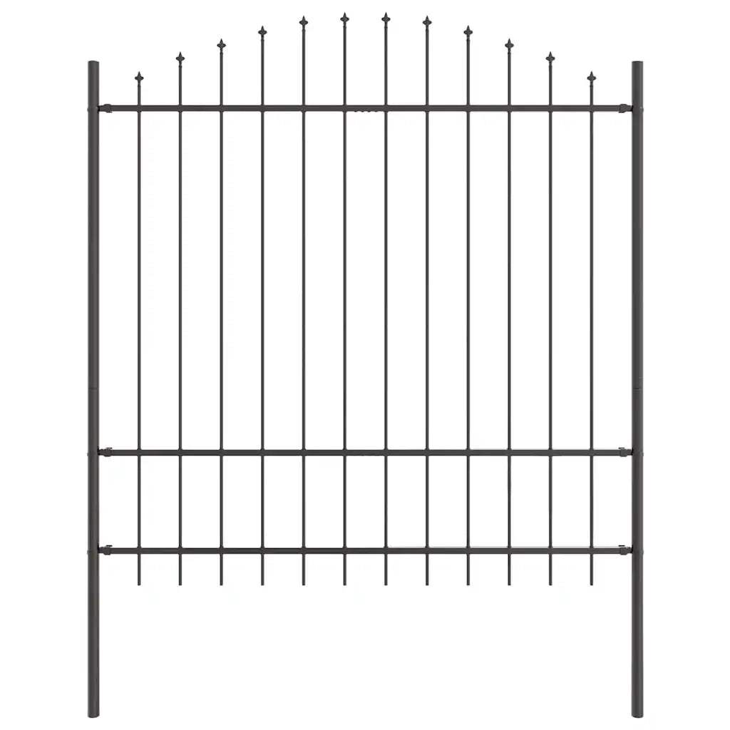 Recinzione per Giardino 5 pcs Grigio 170 x 215 cm 3360116