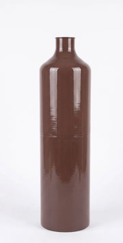 Vaso in metallo MONDEX ROGER 8,5x20x70 cm marrone 1 pz