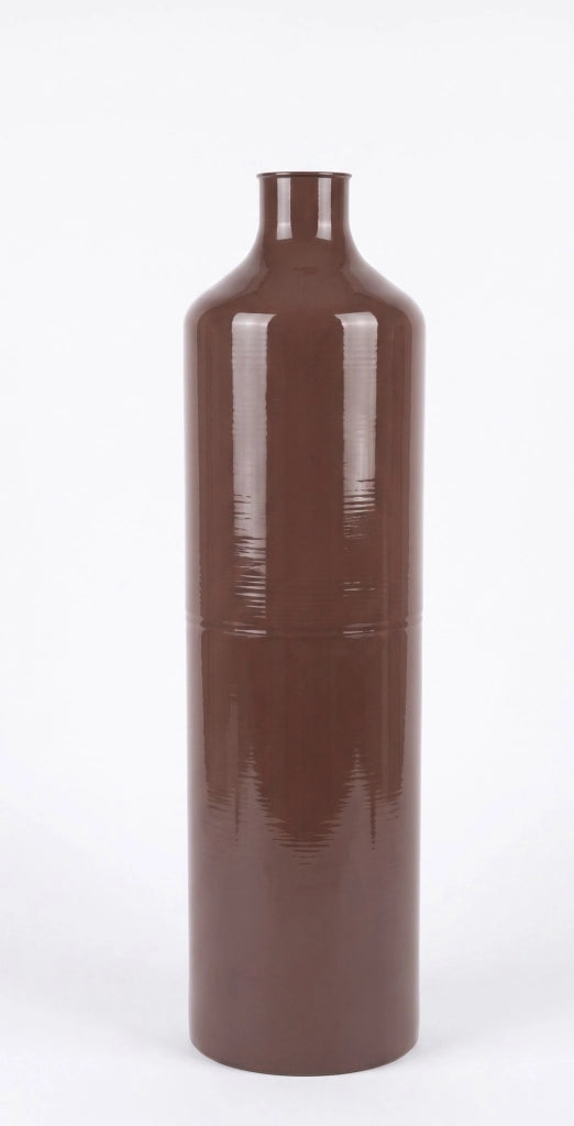 Vaso in metallo MONDEX ROGER 8,5x20x70 cm marrone 1 pz