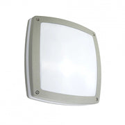 Plafoniera esterna 30cm 2xE27 argento IP44 SU-MA Nex