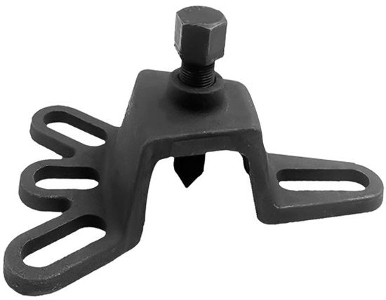 Tirapiede a quattro/five/sessantaotto giri - Piastra in acciaio di carbonio - Disegno ergonomico - Dimensioni 18,5 x 53 mm - Peso 913 g - Tirapiede a nafta