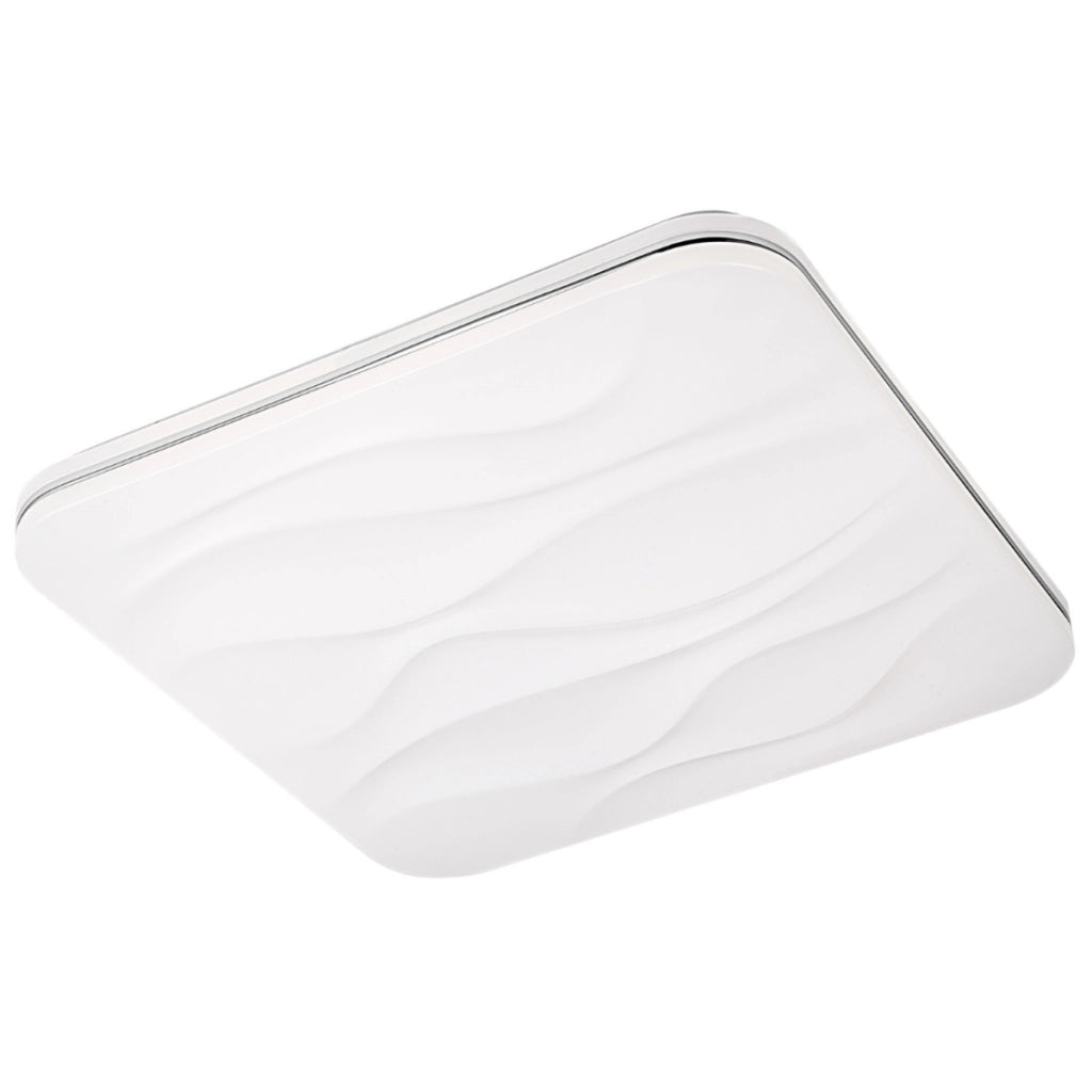 Plafoniera LED 72W quadrata 43cm CCT telecomando Polux