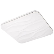 Plafoniera LED 72W quadrata 43cm CCT telecomando Polux