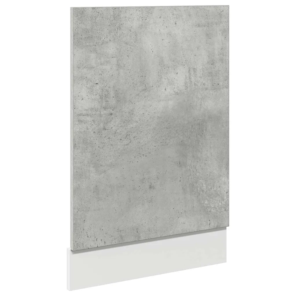 Pannello Lavastoviglie “Lyon” Grigio Cemento 45x3x67 cm 856130