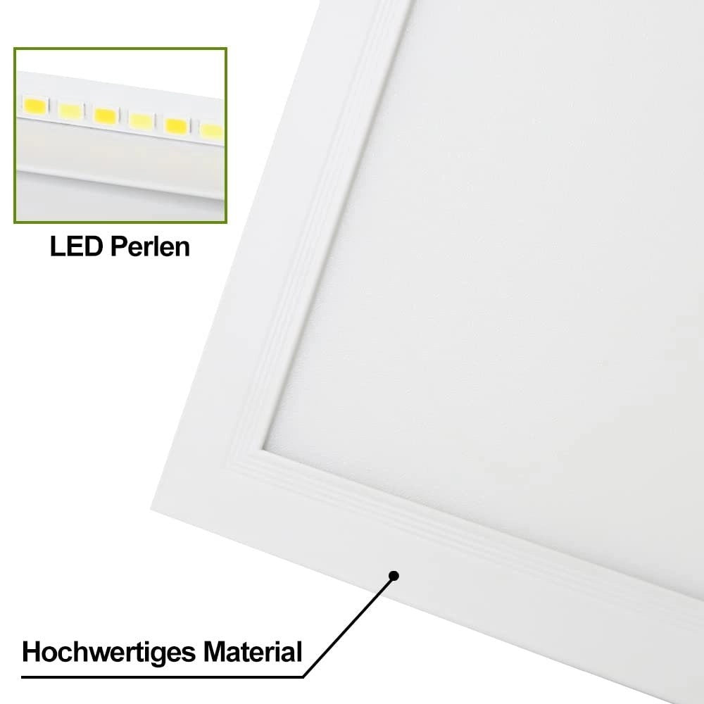 ZMH Lampada da soffitto plafoniera con pannello LED dimmerabile telecomando
