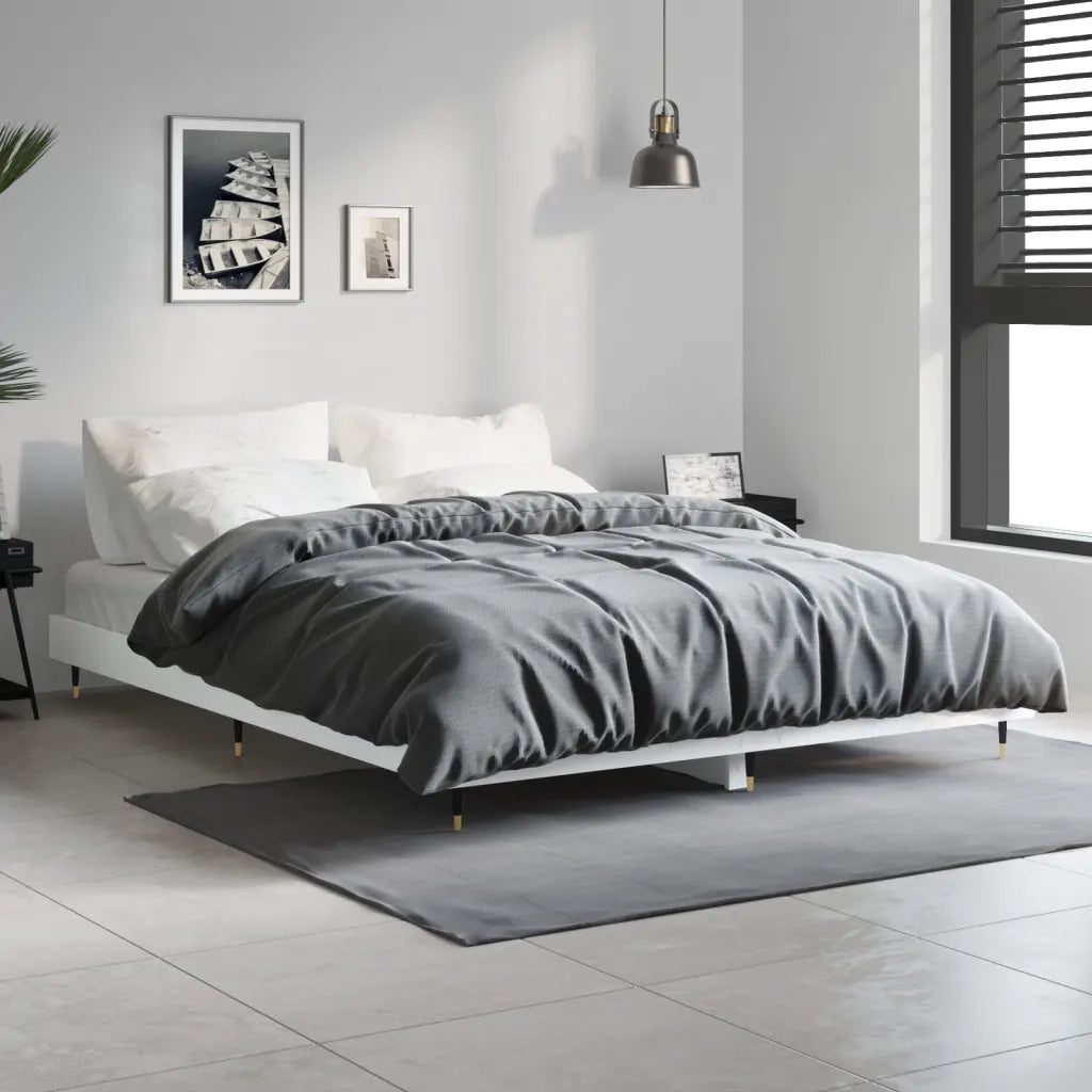 Giroletto Bianco 140x190 cm in Legno Multistrato 832173