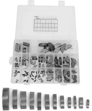 Set di Chiavi Woodruff - 135 pezzi - 21 misure Rvs