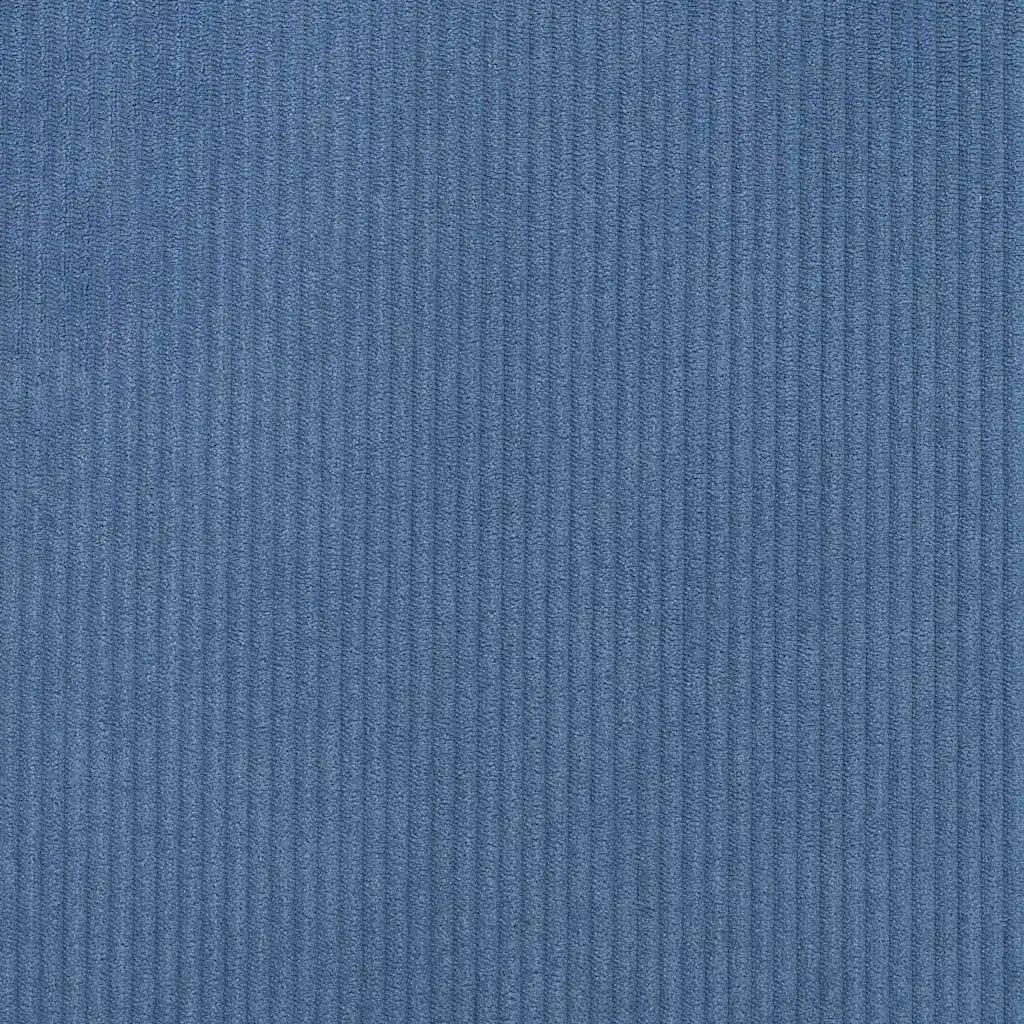 Letto a molle Blu 140 x 190 cm Tessuto in Cords 42006970