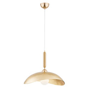 Lampada a sospensione Alfa Golden oro metallo E27 1x