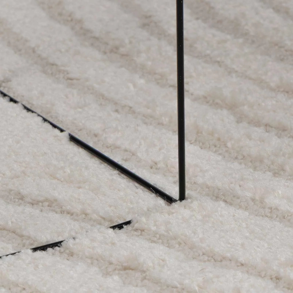 Tappeti per area GALATI Crema 340 x 240 cm Poliestere 42022797