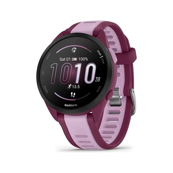 Smartwatch garmin 010 02863 33 forerunner 165 music berry e lilac