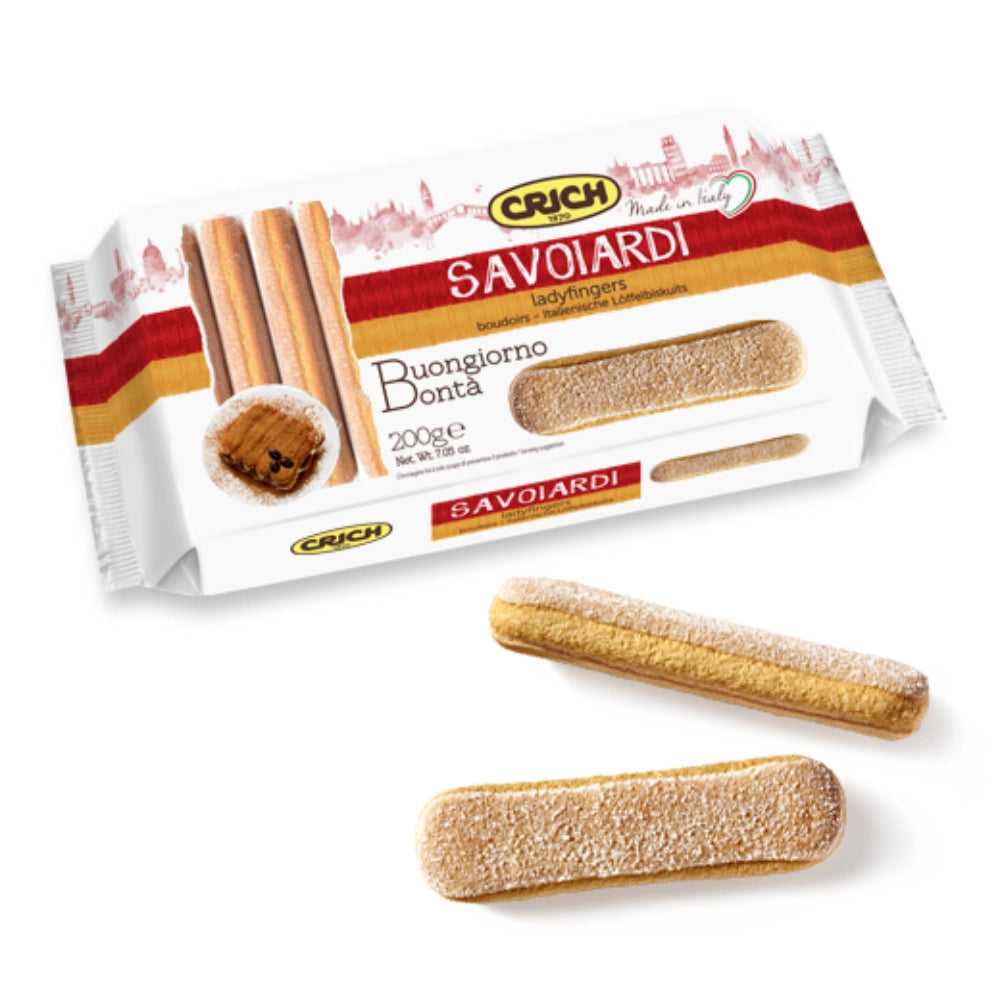Crich savoiardi biscotti 6 confezione da 200 grammi