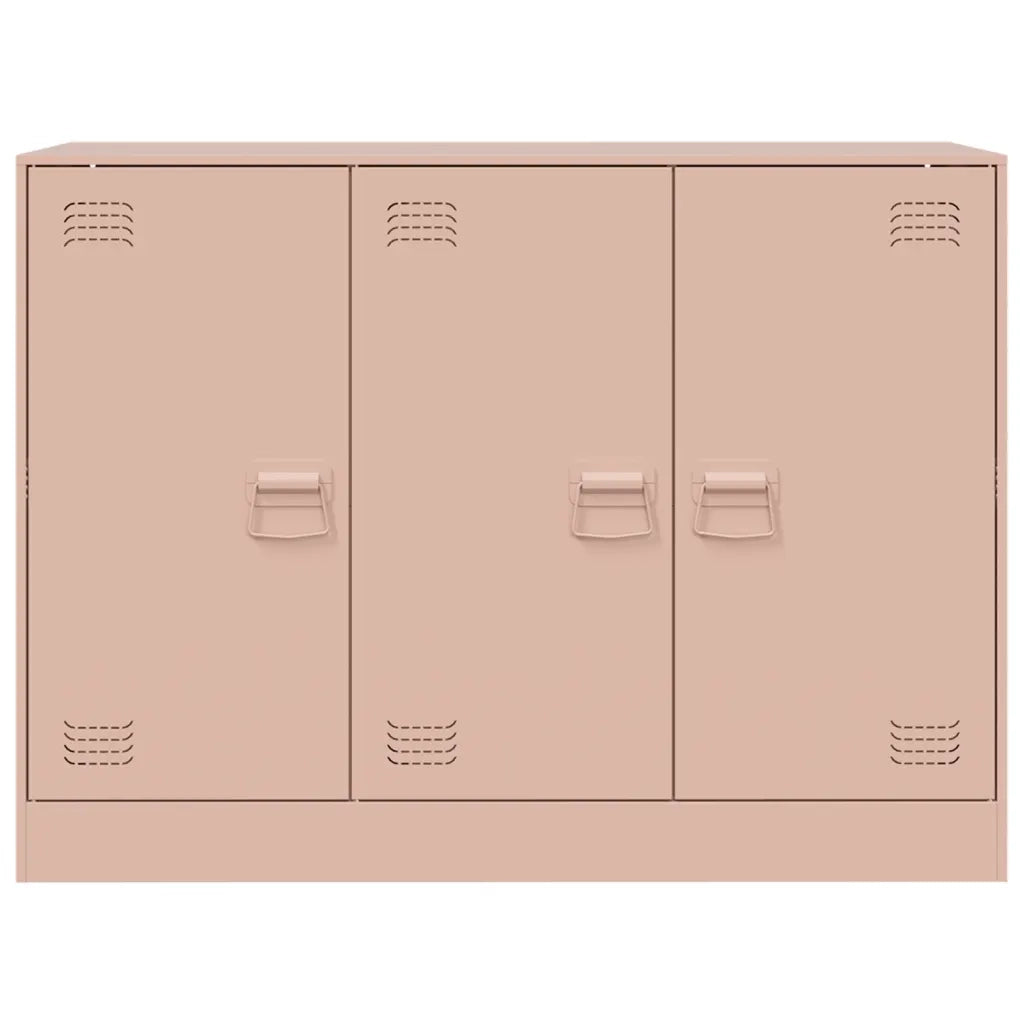 Credenza Rosa 99x39x73 cm in Acciaio