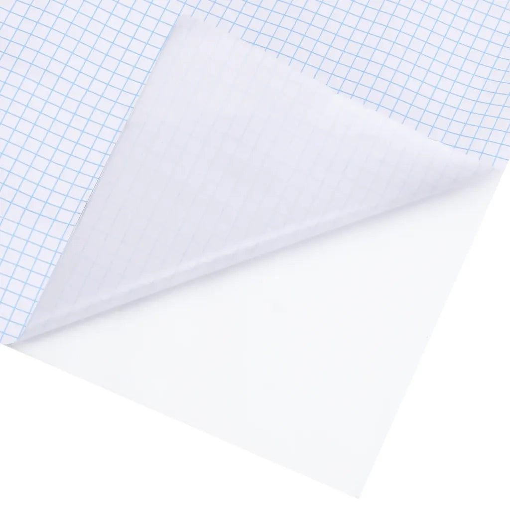 Adesivi per Mobili Autoadesivi Bianco Opaco 90x500 cm in PVC CFW2166181