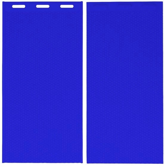 Forma per cera di api in silicone - 2 pezzi - Forma per cera di api - Apiario - Fondazione del nido - 37,5x21cm - Mal di cera di api