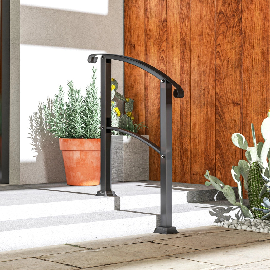 Barandilla per Scale ¨C Minimal ¨C Nero 71 cm