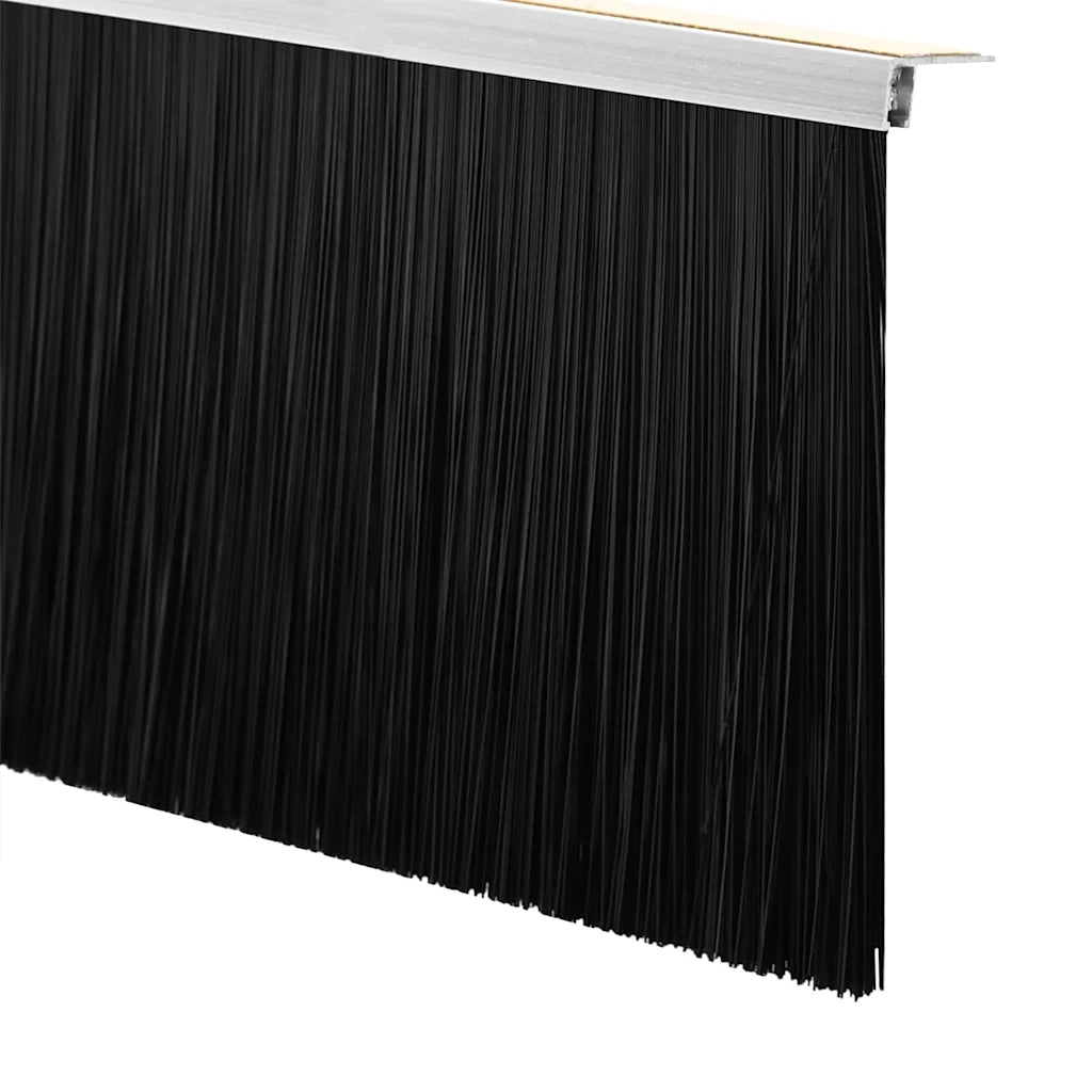 Spazzole per porte autoadesive 12 pz Argento 100 cm CFW4451655