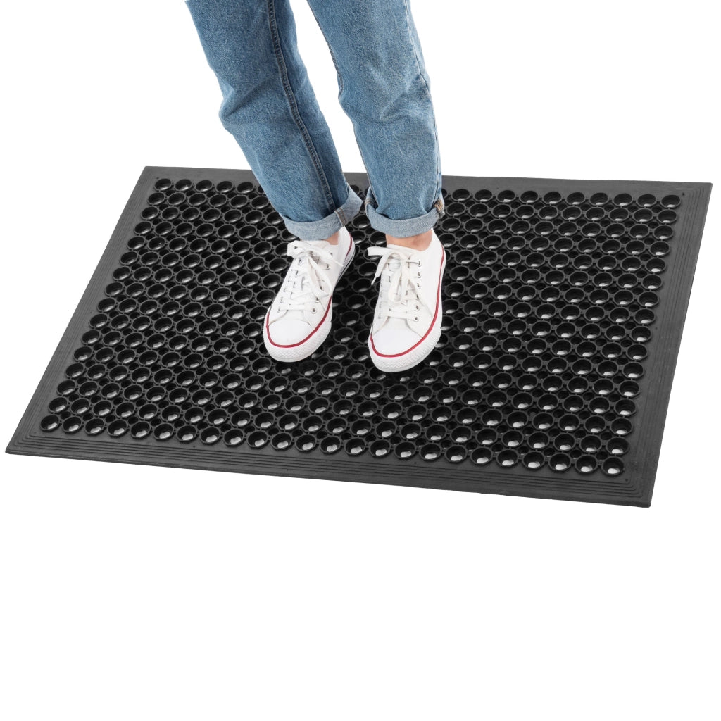 Zerbino d'ingresso universale KADAX 60x90cm con rampa