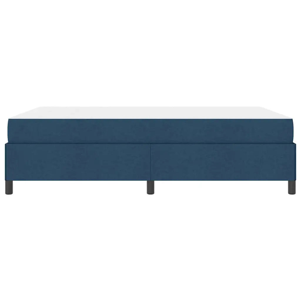 Letto a molle Blu 160 x 200 cm Tessuto 3398877