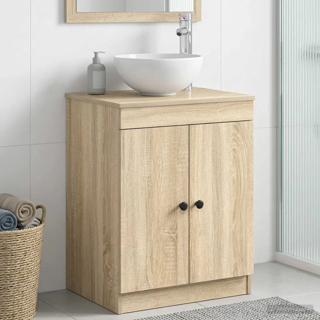 Mobile da Bagno | Armadio da bagno Rovere Sonoma 54 x 41 x 70 cm